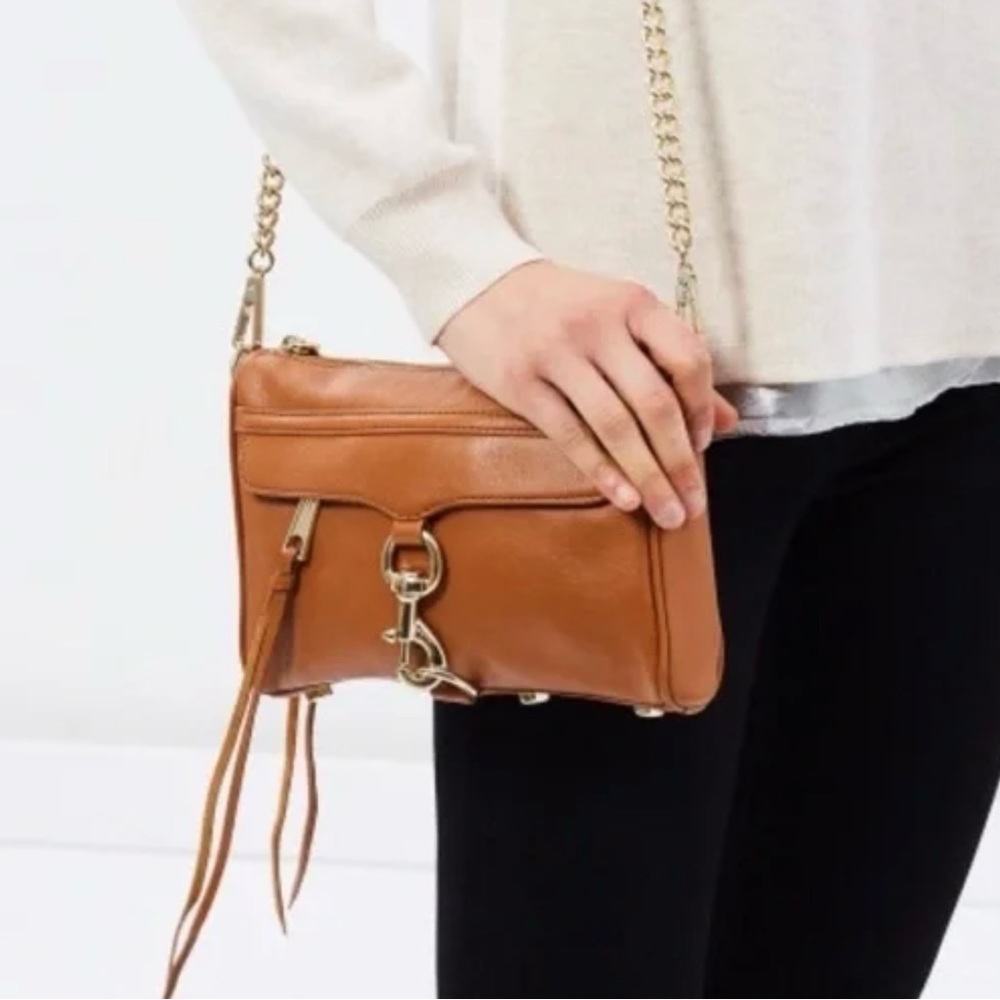 Rebecca Minkoff Mini Mac in British Tan